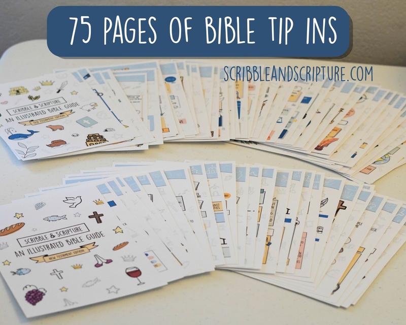 Pre-Made Bible Journaling Note Cards