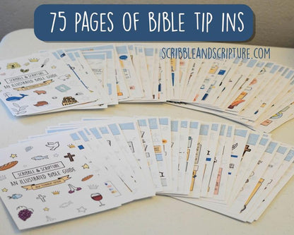 Pre-Made Bible Journaling Note Cards